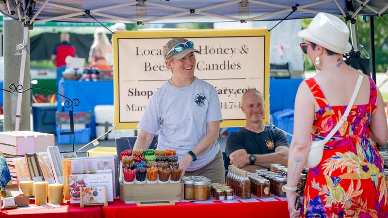 Old Town Warrenton Virginia Farmer's Market